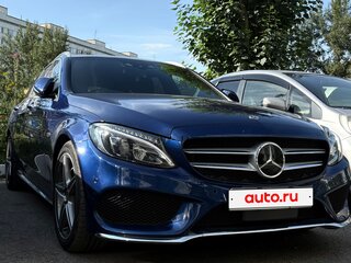 2018 Mercedes-Benz C-Класс 180 IV (W205) Рестайлинг, синий, 2350000 рублей, вид 2