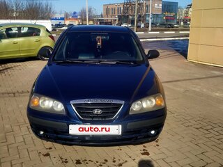 2008 Hyundai Elantra ТагАЗ III (XD2) Рестайлинг, синий, 400000 рублей, вид 2