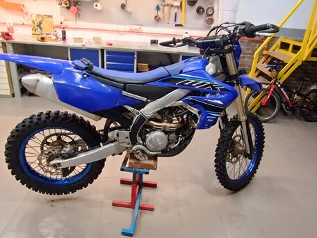 2021 Yamaha WR250F, синий, 590000 рублей, вид 1