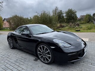 2021 Porsche Cayman III 718 (982), чёрный, 5378000 рублей, вид 3