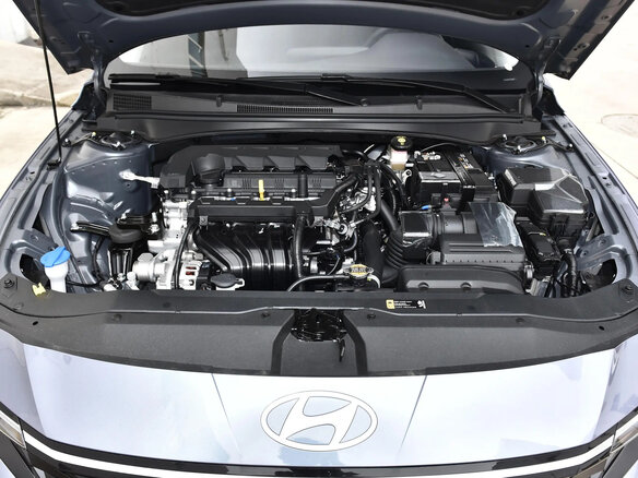 2025 Hyundai Elantra VII (CN7) Рестайлинг, синий, 1890000 рублей - вид 8
