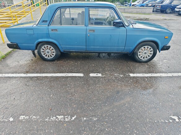 2007 Lada (ВАЗ) 2107, синий, 559000 рублей - вид 4