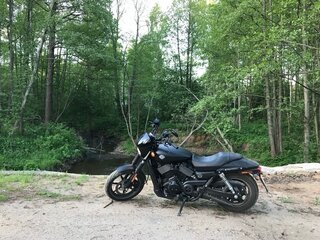 2016 Harley-Davidson Street 750, чёрный, 620000 рублей, вид 1