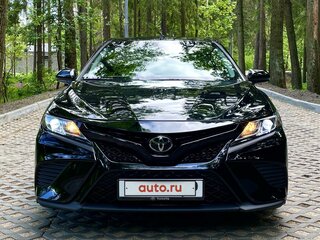 2017 Toyota Camry US Market VIII (XV70), чёрный, 2400000 рублей, вид 3