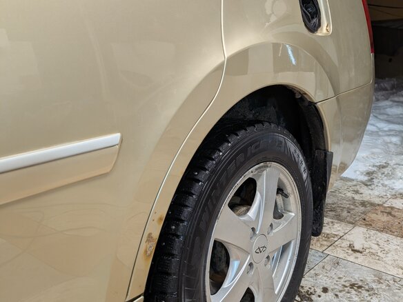 2007 Chery Fora (A21), золотистый, 180000 рублей - вид 8