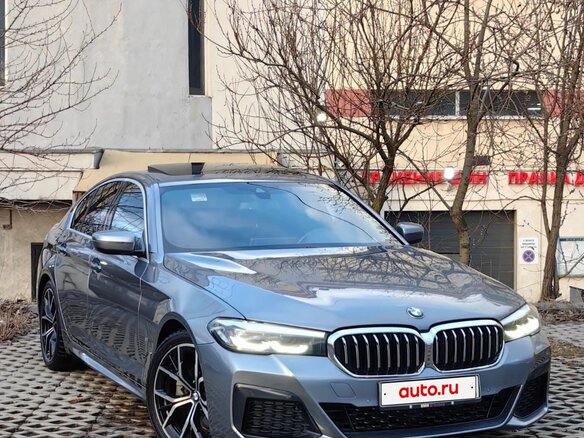 2020 BMW 5 серии 520d VII (G30/G31/G38) Рестайлинг, серый, 4400000 рублей - вид 9