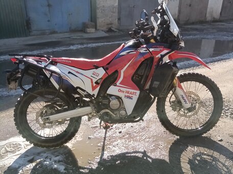 2018 Honda CRF 250L Rally, красный, 650000 рублей, вид 1