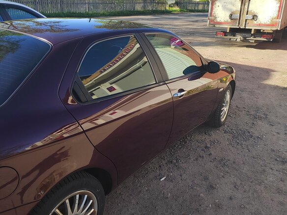 2004 Alfa Romeo 156 I Рестайлинг 2, фиолетовый, 400000 рублей - вид 15