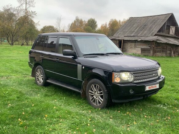 2008 Land Rover Range Rover III Рестайлинг, синий, 1470000 рублей - вид 7