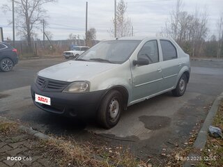 2007 Renault Logan I, зелёный, 240000 рублей, вид 1