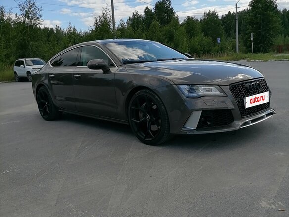 2010 Audi A7 I (4G), коричневый, 1900000 рублей - вид 8