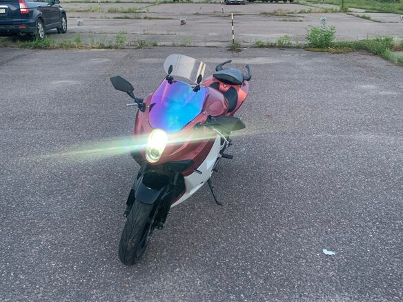 2012 Hyosung Comet GT250, красный, 235000 рублей - вид 5