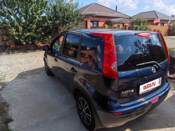 2006 Nissan Note I, синий - вид 6