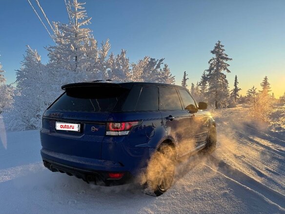 2015 Land Rover Range Rover Sport SVR II, синий, 4900000 рублей - вид 6