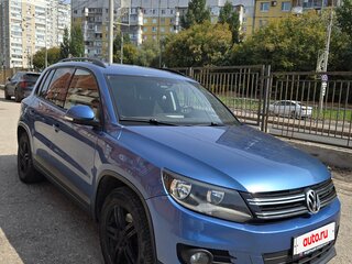 2011 Volkswagen Tiguan I Рестайлинг, синий, 1075000 рублей, вид 2