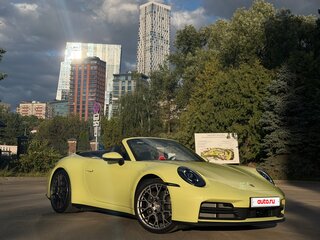 2024 Porsche 911 Carrera VIII (992) Рестайлинг, жёлтый, 19000000 рублей, вид 1