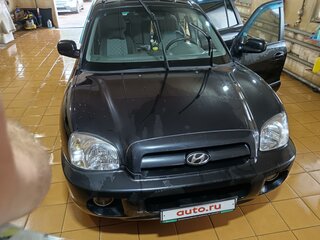 2007 Hyundai Santa Fe Classic Classic, чёрный, 680000 рублей, вид 1