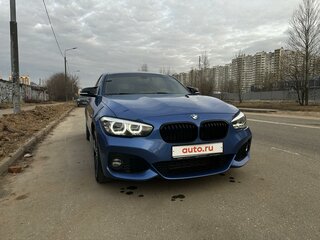 2018 BMW 1 серии 118i II (F20/F21) Рестайлинг 2, синий, 1850000 рублей, вид 3