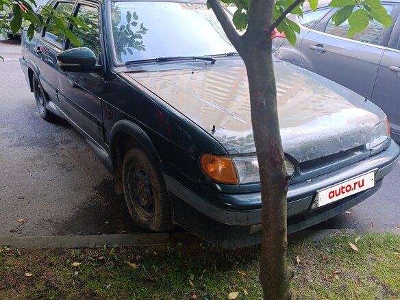 2003 Lada (ВАЗ) 2115, зелёный, 85000 рублей - вид 3