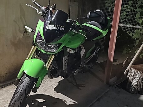 2005 Kawasaki Z 1000, зелёный, 650000 рублей, вид 1