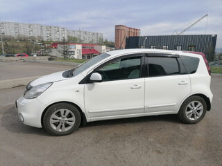 2012 Nissan Note I Рестайлинг, белый, 1150000 рублей, вид 3