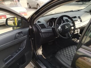 2007 Mitsubishi Lancer X, чёрный, 650000 рублей, вид 4