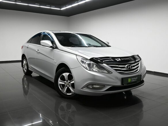 2011 Hyundai Sonata VI (YF), серый - вид 4