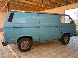 1990 Volkswagen Transporter T3, голубой, 400000 рублей, вид 2