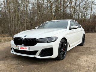 2020 BMW 5 серии 540i VII (G30/G31/G38) Рестайлинг, белый, 4500000 рублей, вид 1