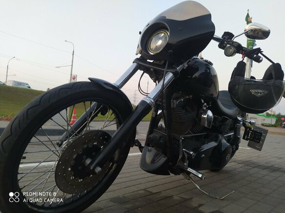 2009 Harley-Davidson Dyna Wide Glide, чёрный, 805000 рублей - вид 9