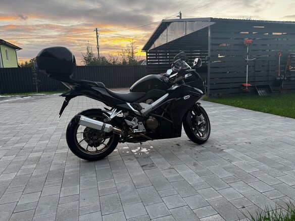 2015 Honda VFR 800, чёрный, 870000 рублей - вид 9
