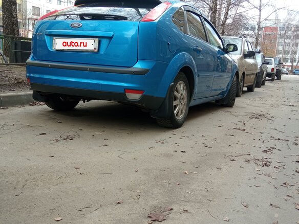 2007 Ford Focus II, голубой, 350000 рублей - вид 12