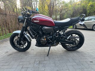 2020 Yamaha XSR700, красный, 600000 рублей, вид 4