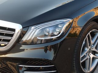 2018 Mercedes-Benz S-Класс 560 VI (W222, C217) Рестайлинг, чёрный, 6800000 рублей, вид 4