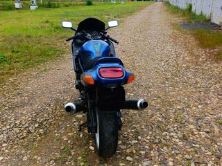 1993 Kawasaki ZZR 600, синий, 230000 рублей, вид 2
