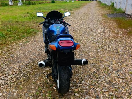 1993 Kawasaki ZZR 600, синий, 230000 рублей, вид 2