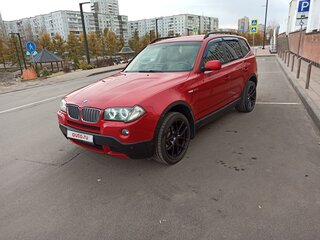 2008 BMW X3 25i I (E83) Рестайлинг, красный, 1200000 рублей, вид 2