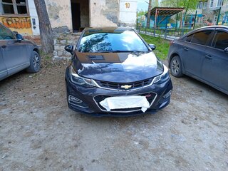 2016 Chevrolet Cruze II, серый, 1200000 рублей, вид 3