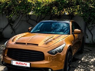 2008 Infiniti FX35 II (S51), золотистый, 900000 рублей, вид 4