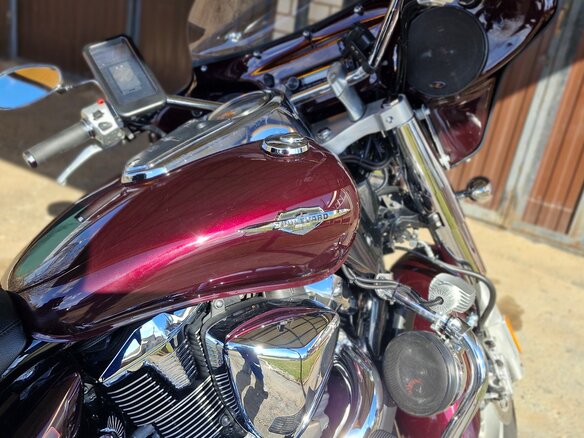2008 Suzuki Boulevard C109R, пурпурный, 1000000 рублей