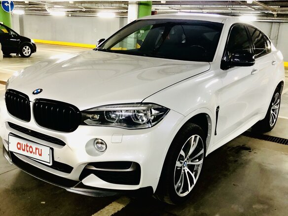 2016 BMW X6 M50d II (F16), белый - вид 14