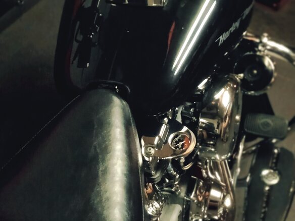 2001 Harley-Davidson Springer Softail, чёрный - вид 10