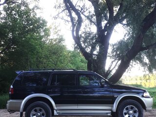 2008 Mitsubishi Pajero Sport I Рестайлинг, чёрный, 1400000 рублей, вид 1
