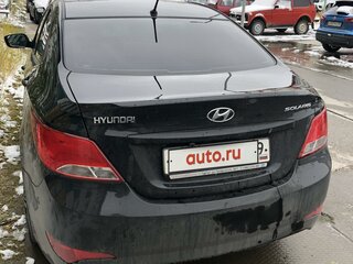 2015 Hyundai Solaris I Рестайлинг, чёрный, 1100000 рублей, вид 2