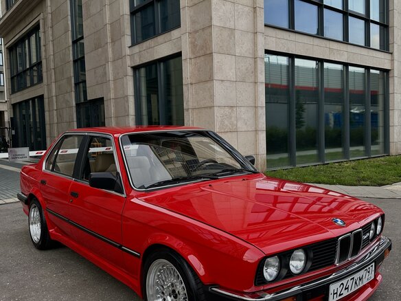 1988 BMW 3 серии 316 Ecotronic II (E30), красный - вид 4