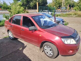 2012 Lada (ВАЗ) Granta I, красный, 220000 рублей, вид 3