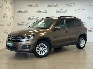 2015 Volkswagen Tiguan I Рестайлинг, коричневый, 1499000 рублей, вид 1