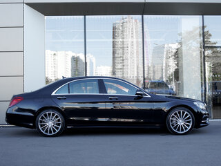 2014 Mercedes-Benz S-Класс 500 Long VI (W222, C217), чёрный, 3081981 рублей, вид 3