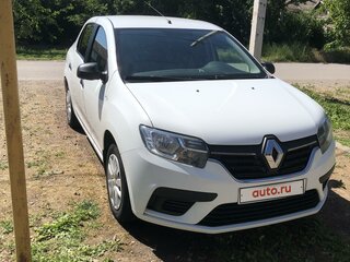 2019 Renault Logan II Рестайлинг, белый, 1100000 рублей, вид 2