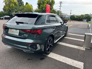 2023 Audi A3 Sportback 35 TFSI IV (8Y), зелёный, 2245208 рублей, вид 3